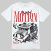 Jordan 13 Chicago DopeSkill T-Shirt Too Much Motion Graphic Streetwear - White