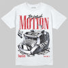 Jordan 5 Fire Red Black Tongue DopeSkill T-Shirt Too Much Motion Graphic Streetwear - White