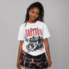 Fire Red “Black Tongue” 5s DopeSkill T-Shirt Too Much Motion Graphic