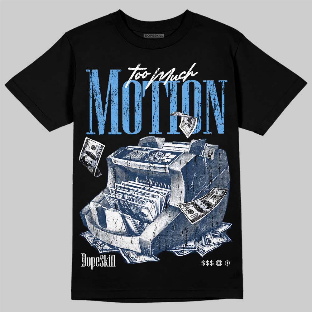 Jordan 13 Flint DopeSkill T-Shirt Too Much Motion Graphic Streetwear - Black