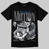 Jordan 9 Flint Grey DopeSkill T-Shirt Too Much Motion Graphic Streetwear - Black