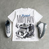 Flint Grey 9s DopeSkill T-Shirt Too Much Motion Graphic
