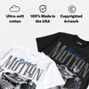 Flint Grey 9s DopeSkill T-Shirt Too Much Motion Graphic