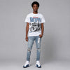 French Blue 12s DopeSkill T-Shirt Too Much Motion Graphic
