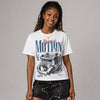 French Blue 12s DopeSkill T-Shirt Too Much Motion Graphic