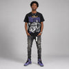 Lakers 4s DopeSkill T-Shirt Too Much Motion Graphic