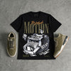 Medium Olive 3s DopeSkill T-Shirt Too Much Motion Graphic
