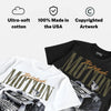 Medium Olive 3s DopeSkill T-Shirt Too Much Motion Graphic