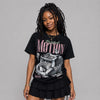 Medium Soft Pink 4s DopeSkill T-Shirt Too Much Motion Graphic
