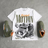 Olive 5s DopeSkill T-Shirt Too Much Motion Graphic
