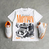 Orange Citrus 3s DopeSkill T-Shirt Too Much Motion Graphic