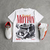 Sunset 5s DopeSkill T-Shirt Too Much Motion Graphic