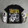 Tour Yellow 4s DopeSkill T-Shirt Too Much Motion Graphic