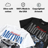 True Blue 3s DopeSkill T-Shirt Too Much Motion Graphic