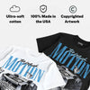 UNC 11s DopeSkill T-Shirt Too Much Motion Graphic