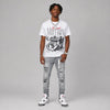 White Cement 4s DopeSkill T-Shirt Too Much Motion Graphic
