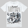 Jordan 5 White Metallic DopeSkill T-Shirt Too Much Motion Graphic Streetwear - White