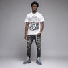 Wolf Grey 5s DopeSkill T-Shirt Too Much Motion Graphic