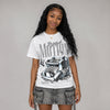 Wolf Grey 5s DopeSkill T-Shirt Too Much Motion Graphic