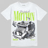Max 95 Big Bubble Neon Yellow DopeSkill T-Shirt Too Much Motion Graphic Streetwear - White