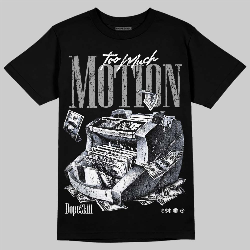 Dunk Panda White Black DopeSkill T-Shirt Too Much Motion Graphic Streetwear - Black