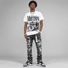 Dunk Panda White Black DopeSkill T-Shirt Too Much Motion Graphic