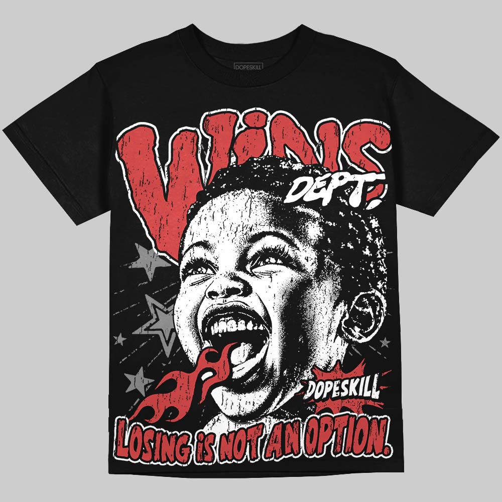 Dunk Panda DopeSkill Oversize Print T-Shirt Wins Dept Graphic Streetwear - Black