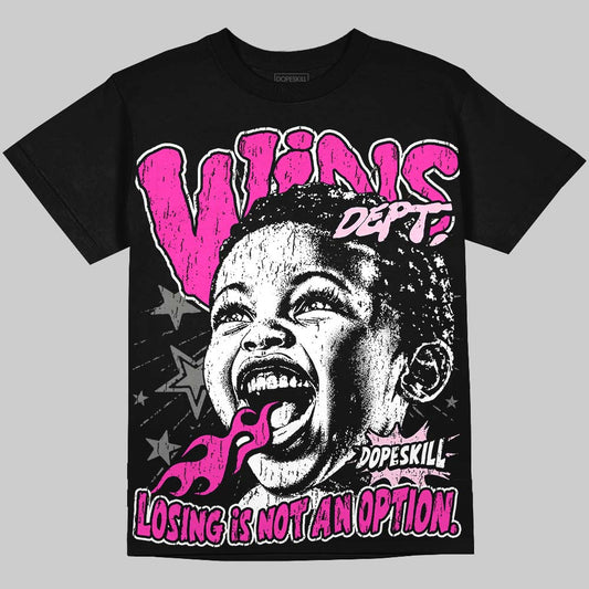 Dunk Triple Pink DopeSkill Oversize Print T-Shirt Wins Dept Graphic Streetwear - Black