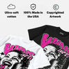 Triple Pink Dunk DopeSkill Oversize Print T-Shirt Wins Dept Graphic