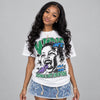 Bucks 12s DopeSkill Oversize Print T-Shirt Wins Dept Graphic