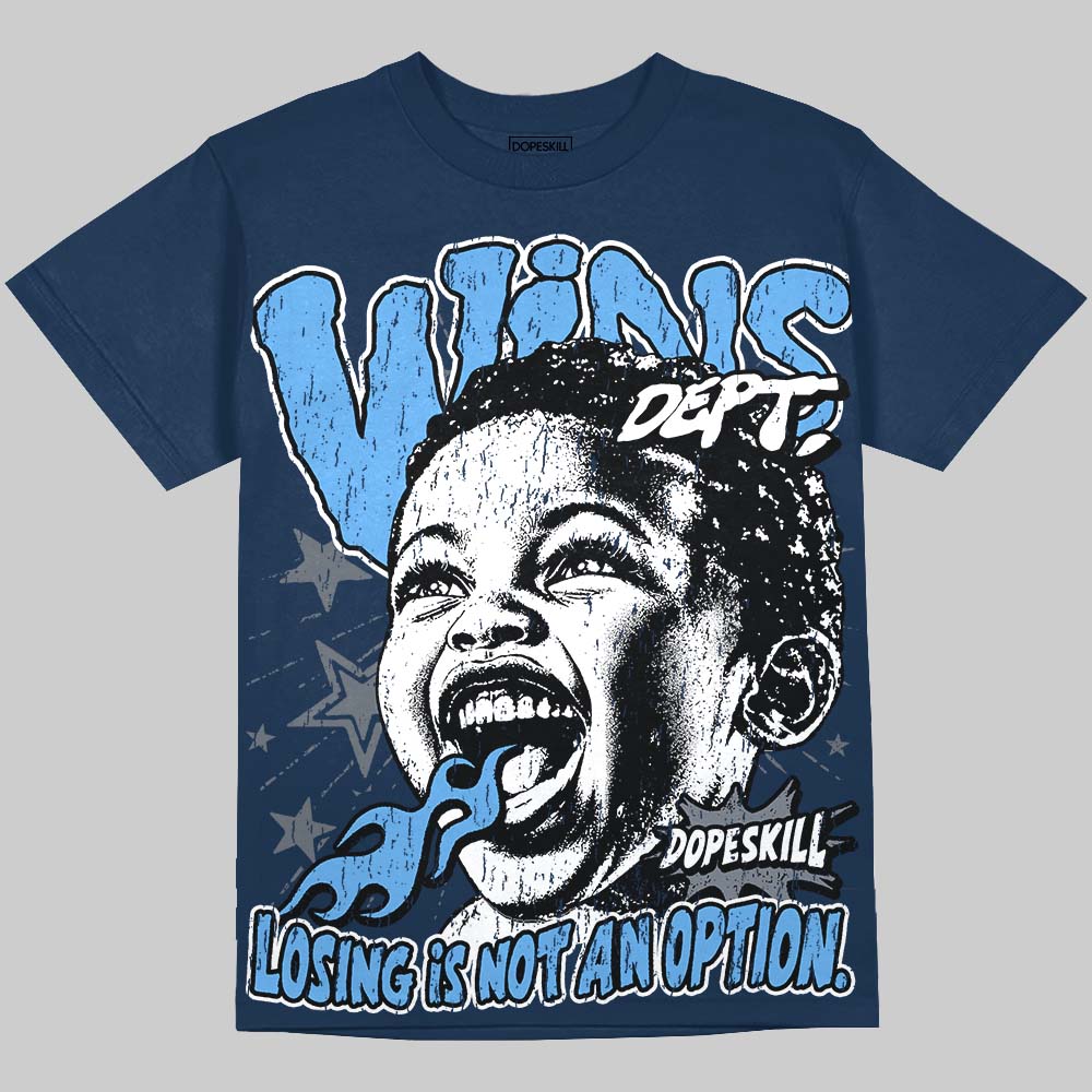 Jordan 13 Flint DopeSkill Oversize Print T-Shirt Wins Dept Graphic Streetwear - Navy