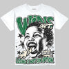 Jordan 14 Forest Green DopeSkill Oversize Print T-Shirt Wins Dept Graphic Streetwear - White