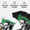 Green Screen 11s DopeSkill Oversize Print T-Shirt Wins Dept Graphic