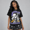 Lakers 4s DopeSkill Oversize Print T-Shirt Wins Dept Graphic