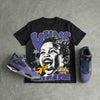 Lakers 4s DopeSkill Oversize Print T-Shirt Wins Dept Graphic