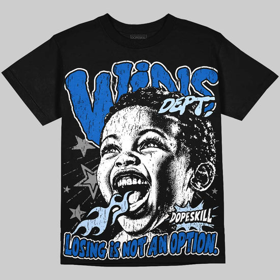 Jordan 11 Space Jam DopeSkill Oversize Print T-Shirt Wins Dept Graphic Streetwear - Black