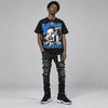 Space Jam 11s 2026 DopeSkill Oversize Print T-Shirt Wins Dept Graphic
