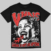 Jordan 4 Toro Bravo DopeSkill Oversize Print T-Shirt Wins Dept Graphic Streetwear - Black