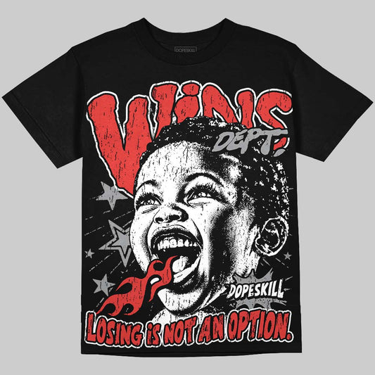 Jordan 4 Toro Bravo DopeSkill Oversize Print T-Shirt Wins Dept Graphic Streetwear - Black