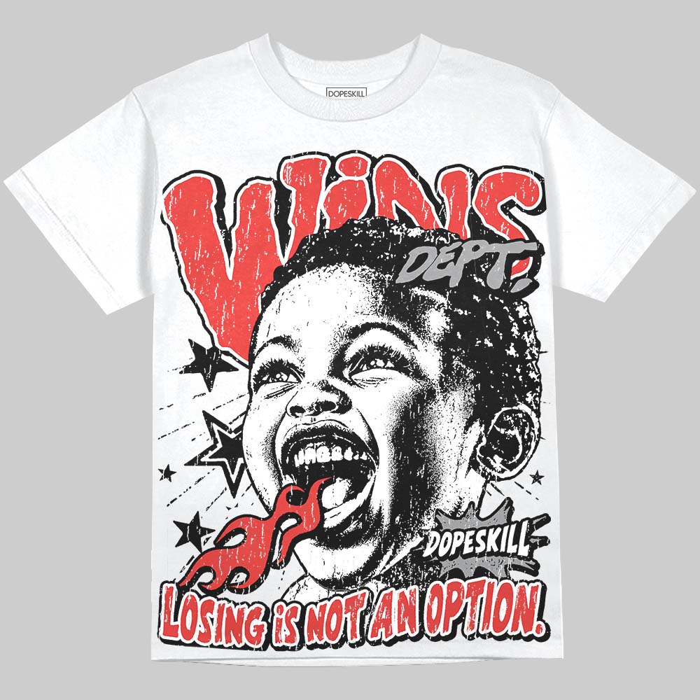 Jordan 4 Toro Bravo DopeSkill Oversize Print T-Shirt Wins Dept Graphic Streetwear - White