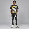 Tour Yellow 4s DopeSkill Oversize Print T-Shirt Wins Dept Graphic