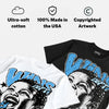 UNC 11s DopeSkill Oversize Print T-Shirt Wins Dept Graphic