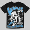 Jordan 14 University Blue DopeSkill Oversize Print T-Shirt Wins Dept Graphic Streetwear - black