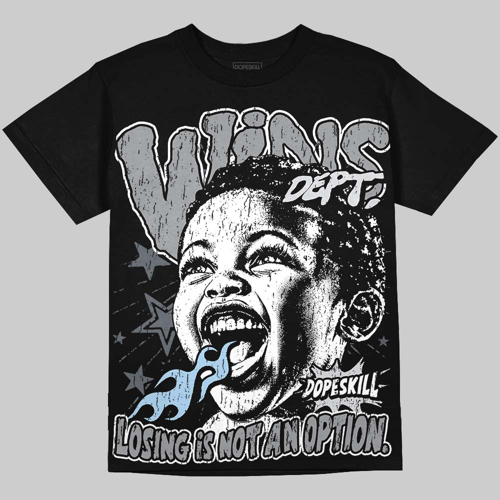 Jordan 5 Wolf Grey DopeSkill Oversize Print T-Shirt Wins Dept Graphic Streetwear - black