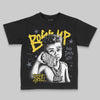 Jordan 4 Tour Yellow DopeSkill Toddler Kids T-shirt Boss Up Graphic Streetwear - Black
