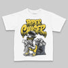 Jordan 4 Tour Yellow DopeSkill Toddler Kids T-shirt Paper Chaser Boy Graphic Streetwear - White