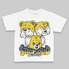 Jordan 4 Tour Yellow DopeSkill Toddler Kids T-shirt Stay Solid Graphic Streetwear - White 