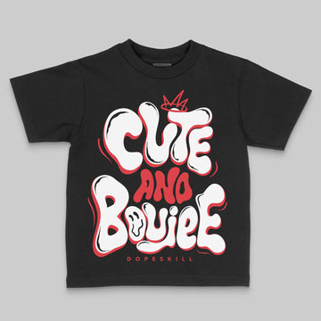 Jordan 9 Space Jam DopeSkill Toddler Kids T-shirt Cute and Boujee Graphic Streetwear - black