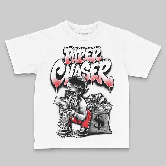 Jordan 9 Space Jam DopeSkill Toddler Kids T-shirt Paper Chaser Boy Graphic Streetwear - White 