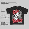 Bred 4s DopeSkill Toddler Kids T-shirt God Made Me Perfect Graphic